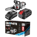 Аккумуляторная бензопила с графитом 18 В.