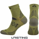 Športové ponožky z merino vlny LASTING 42-45 Strih Ponožky