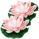 ВОДЯНАЯ ЛИЛИЯ ПЛАВАЮЩАЯ СВЕТИЛЬНИК СОЛНЕЧНАЯ ЛАМПА ЦВЕТОК ЦВЕТОК LED пруд