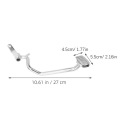 2 SZT. LATWY INSTALLATION METAL LEVERAGE PEDALS BRAKES POSTERIOR DO MOTORCYCLE  photo 13