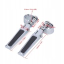 PEDA PODNOZKA ПЕДАЛЬ FOOTREST ДЛЯ STRAZNIKOW SILNIKOW 1-1-1/4 ДЮЙМ T9  фото 7