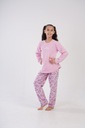 Dievčenské fleecové pyžamo hrubé Vienetta 134 9/10 detské zimné teplé Kód výrobcu 3041720401