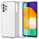 Puzdro pre Galaxy A52 / A52S Spigen Liquid Crystal transparentné Priložené vybavenie tvrdené sklo