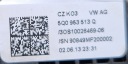 SKODA OCTAVIA 3 12- 5E СТРІЧКА ШЛЕЙФ РУЧКИ  (13078300088) фото min 6