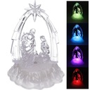 Светодиодный вертеп, ПОДАРОК ​​ДЛЯ САНТЫ, МНОГОЦВЕТНЫЙ