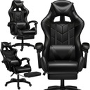 Gamer szék forgatható SZÁMÍTÓGÉPES JÁTÉKOS szék FOX-4 FEKETE