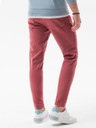 Pánske džínsové nohavice P1058 červené M Veľkosť M