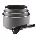 Sitram 710876 набор из 3 алюминиевых кастрюль