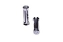 Ручки eagle ride chrome 22mm black MOTO