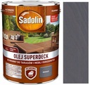 SADOLIN SUPERDECK МАСЛО ДЛЯ ТЕРРАС 5Л АНТРАЦИТ