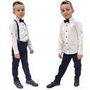 КОСТЮМ РУБАШКА БРЮКИ ГАЛСТУК-БАБОЧКА ПРИНАДЛЕЖНОСТИ 128