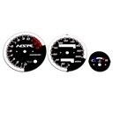 Honda NSR 125 JC22 Циферблаты часов ЧЕРНЫЕ