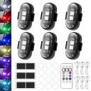 WIRELESS HEADLIGHT FLASHER LED 8 COLORS USB Z CONSOLE 6SZT  photo 15