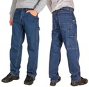 Pánske pracovné nohavice Jeansy pás 98cm W36 L34 Dl'žka nohavíc dlhá