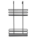 ПРОВОЛОЧНАЯ ПОЛКА ДЛЯ ВАННОЙ, ПОДВЕСНАЯ ПОД ДУШЕМ, ЧЕРНЫЙ ЛОФТ, СОВРЕМЕННЫЙ