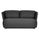 Sofa 2-osobowa Porto antracytowa