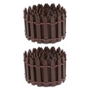 МИНИ ЗАБОР ДЛЯ КУКОЛЬНЫХ ДОМИКОВ 2 ШТ.