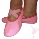 БАЛЕРИНЫ ТАНЦЕВАЛЬНЫЕ ТУФЛИ ДЛЯ ФИТНЕСА РИТМИК 40 РОЗОВЫЕ