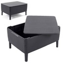 САДОВЫЙ СТОЛИК С ЯЩИКОМ SALEMO ГРАФИТ KETER