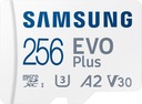 Micro SD karta SAMSUNG EVO Plus 256GB 130MBs Kód výrobcu MB-MC256KA/EU