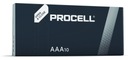 10x ЩЕЛОЧНАЯ БАТАРЕЯ DURACELL PROCELL LR03 R03 AAA
