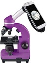 Školský mikroskop Bresser Biolux SEL - fialový Maximálne zväčšenie 1600 x