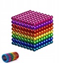 KOLOROWE KULKI MAGNETYCZNE 5MM 8-KOLORÓW NEOCUBE