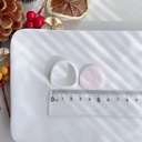 Мини-элементальный резак Gumdrop с закругленными углами, лунный ромб, форма пончика, пол