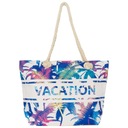 БОЛЬШАЯ ПЛЯЖНАЯ СУМКА-ШОПЕР НА МОЛНИИ ДЛЯ ГОРОДСКОГО ПИКНИКА