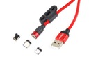ЗАРЯДНОЕ УСТРОЙСТВО USB 3 В 1 для IPHONE MICRO USB-C AMiO