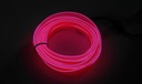 EL WIRE Светодиодная оптоволоконная лента Ambient 5M Розовый