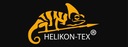 Нашивка-эмблема на липучке Камелеон Значок HELIKON-TEX Логотип ПВХ Черный