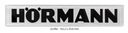 Табличка с логотипом Hormann