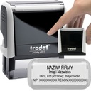TRODAT STAMP 4911 ДЛЯ 4-СТРООЧНОГО ДИЗАЙНА КОРПОРАТИВНОГО ЛИЧНОГО ОФИСА + ЛАСТИК