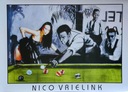 Бильярдный постер Нико Врилинк 89,8 x 64,7 см