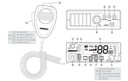 НАБОР CB RADIO PRESIDENT BARRY II 12/24 В МАГНИТНАЯ АНТЕННА A3K A1G