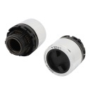 2PCS 4WD AVANT MANUEL HUB F87Z 3B396 -BA SOLIDE MANUEL MOYEUX WKphoto 5