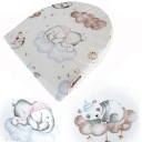 КЛИНОВАЯ ПОДУШКА ДЛЯ КОЛЯСКИ GONDOLA MOSES BASKET + НАВОЛОЧКА