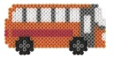 Бусины для приутюживания Hama Midi подложка 234 большой квадрат
