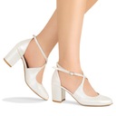 СВАДЕБНЫЕ ТУФЛИ BRILU PEARL С ПОЛОСКАМИ Слоновой кости 40