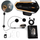 INTERKOM MOTOCYKLOWY INTERCOM BLUETOOTH RADIO MP3 SŁUCHAWKI KONFERENCJA BT