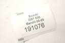 SUZUKI GSF 600 BANDIT (00-05) QUEUE PLASTIQUE DÉFLECTEUR D'AIR ARRIÈREphoto 11