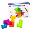 KLOCKI MAGNETYCZNE 3D KOLOROWE PUZZLE PRZESTRZENNE