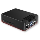 Корпус Argon NEO 5 Black Red для Raspberry Pi 5 с вентилятором PWM