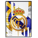 Plakat BEZ RAMKI A2 (40x50) wzór REAL MADRID 05