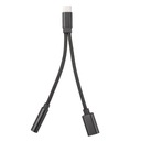 Адаптер для аудио и зарядки 2 в 1 / USB C и 3.5