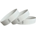 ИДЕНТИФИКАЦИОННЫЕ БРАЛЕТЫ ВХОДНЫЕ 19ММ БЕЛОГО ЦВЕТА