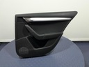 SKODA OCTAVIA III LIFT HB ОБИВКА БОКОВОЙ ДВЕРИ ЗАДНЯЯ ПРАВАЯ 5E5867024BG