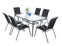 Садовая мебель набор Таблица 6+1 для балкона террасы