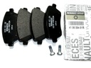 ТОРМОЗНЫЕ КОЛОДКИ ПЕРЕДНИЕ MEGANE IV 1.6 SCe ОРИГИНАЛ
